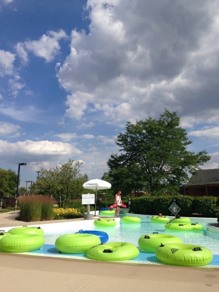 summer routines at the pool