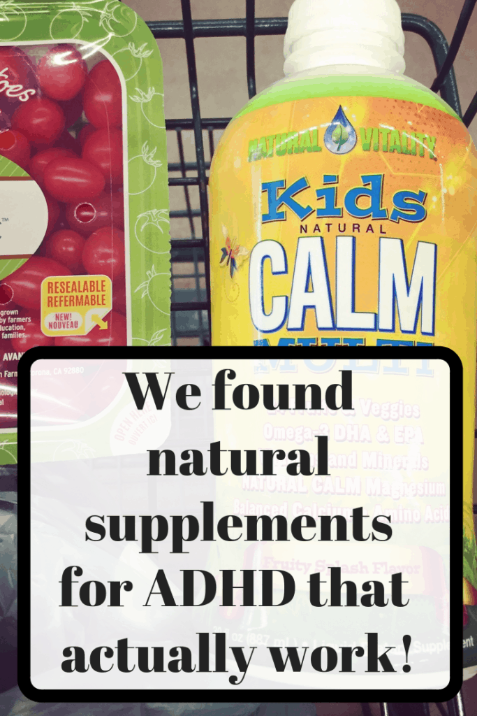 These natural supplements for ADHD actually work. We’ve time tested these natural treatments for 2 plus years and they are our best adhd strategy yet! Click thru to read about the four natural supplements for adhd we take on a daily basis that help with all the symptoms of adhd.