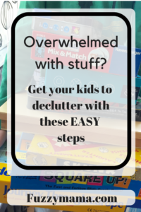 encouraging kids to declutter