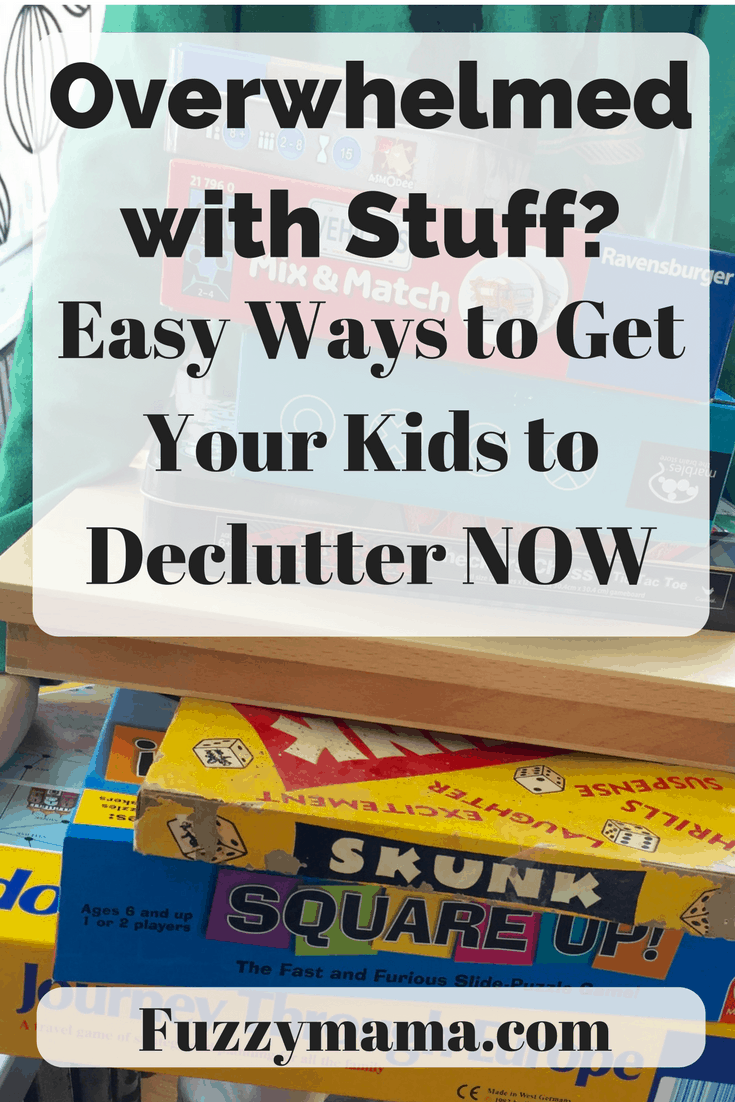 Easy ways to get your kids to declutter