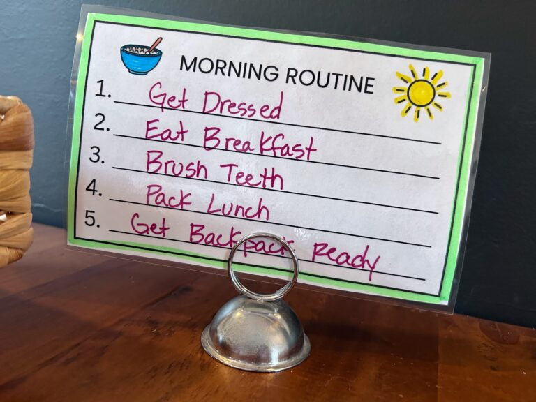 Routine Cards for Kids