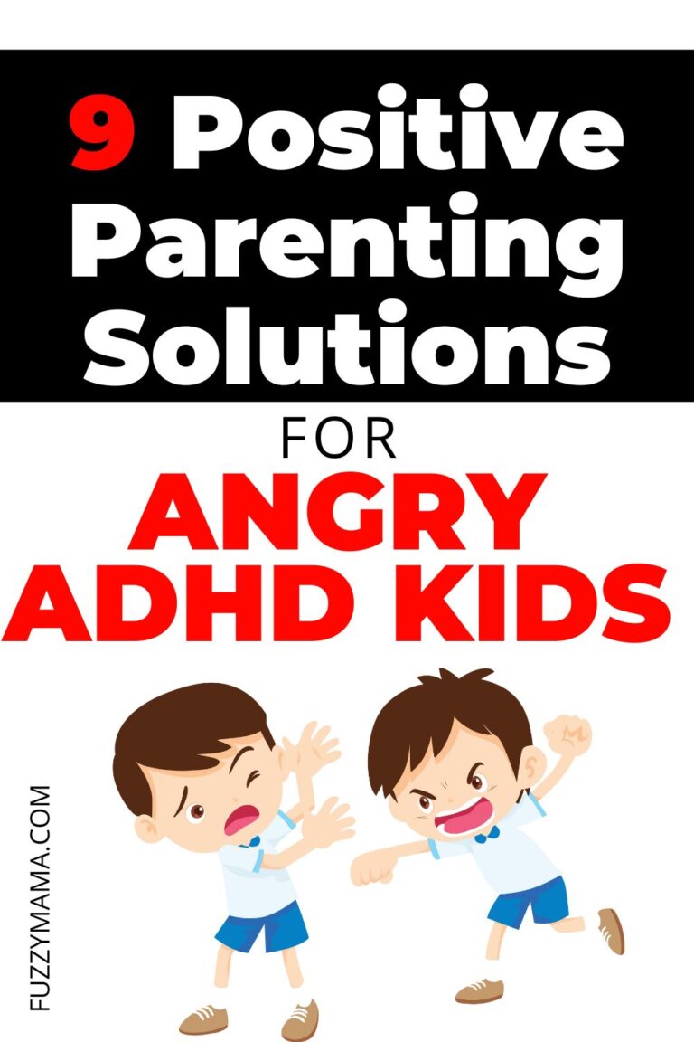 Positive Parenting Solutions for Angry ADHD kids - Fuzzymama